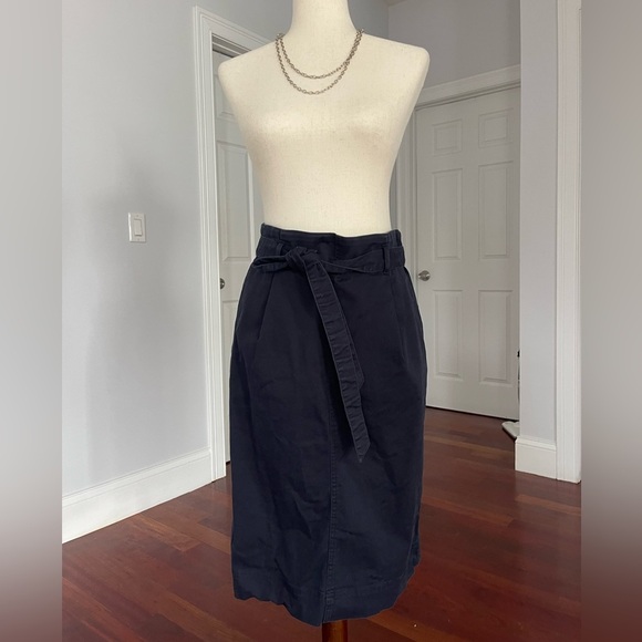 UNIQLO Women High Waist Belted Narrow Skirt - Picture 1 of 9